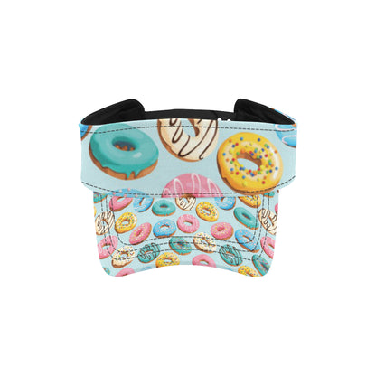 Donut Pattern Print Design DN05 Unisex Sun Visor