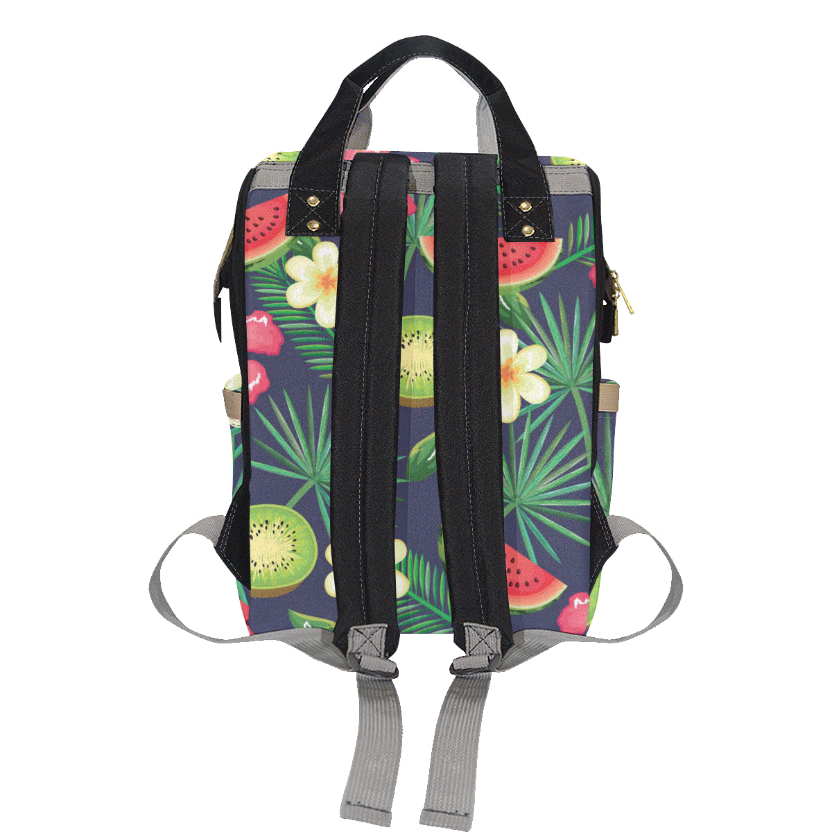 Tropical Fruits Pattern Print Design TF05 Diaper Bag Backpack