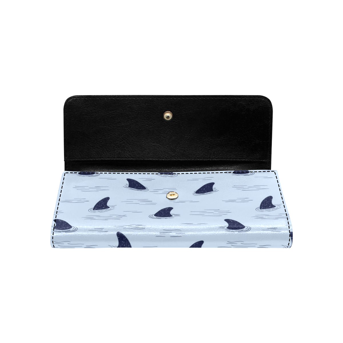 Shark Fin Women's Trifold Wallet