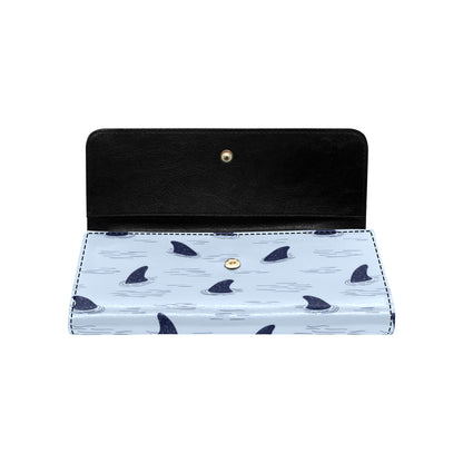 Shark Fin Women's Trifold Wallet