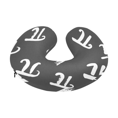 Pi Day Pattern Print Design A02 U-Shaped Travel Neck Pillow