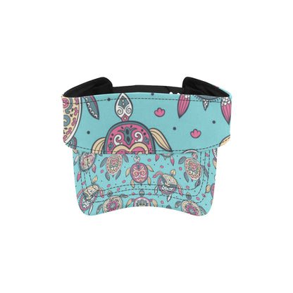 Sea Turtle Art Pattern Unisex Sun Visor