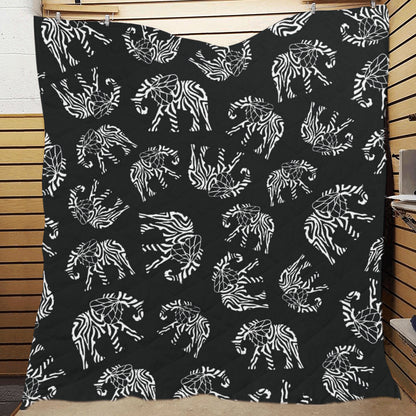 Elephant Tribal Premium Quilt