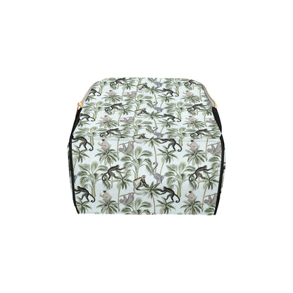 Rainforest Pattern Print Design RF04 Diaper Bag Backpack