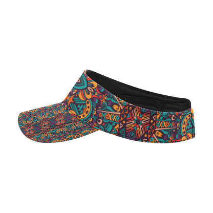 Ethnic Style Print Pattern Unisex Sun Visor