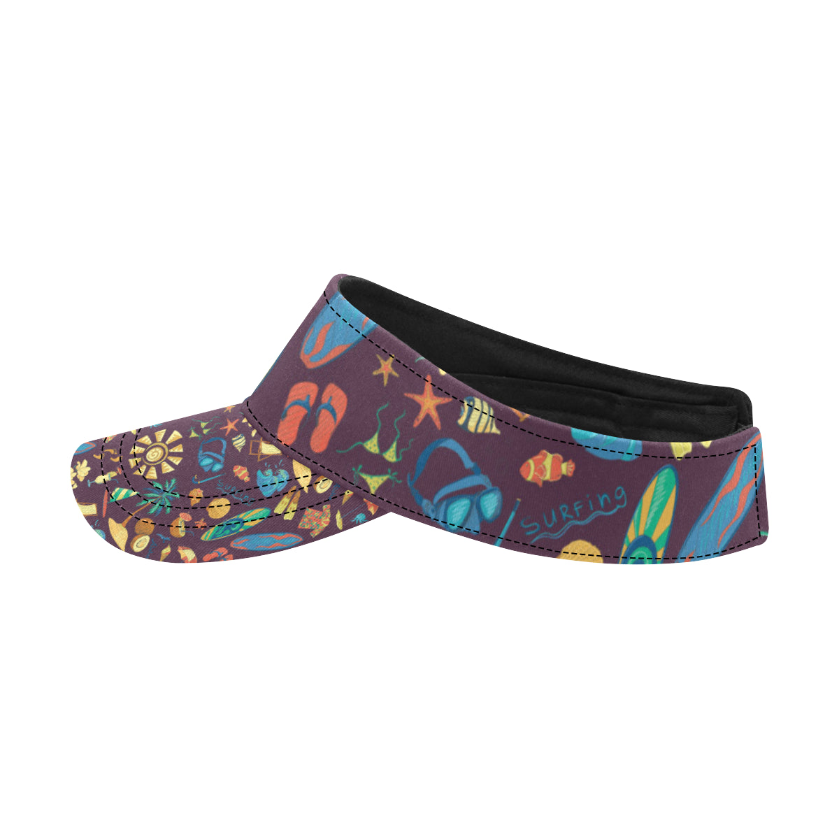 Aloha Hawaii Pattern Print Design 01 Unisex Sun Visor