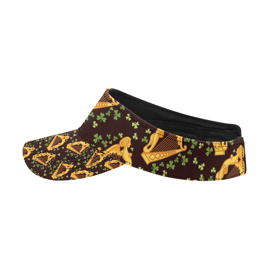 Harp Pattern Print Design 02 Unisex Sun Visor
