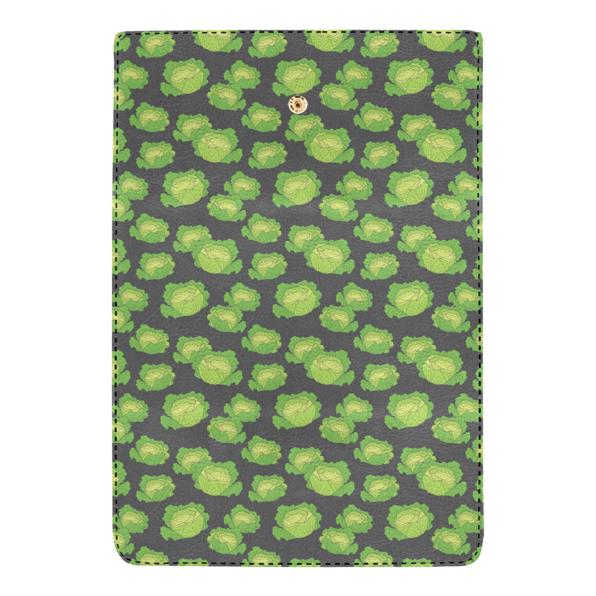 Cabbage Pattern Print Design 01 Women's Trifold Wallet