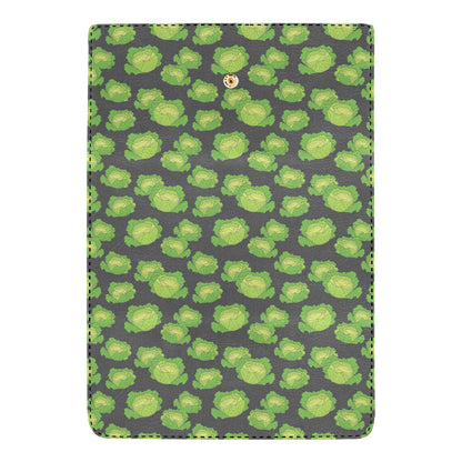 Cabbage Pattern Print Design 01 Women's Trifold Wallet