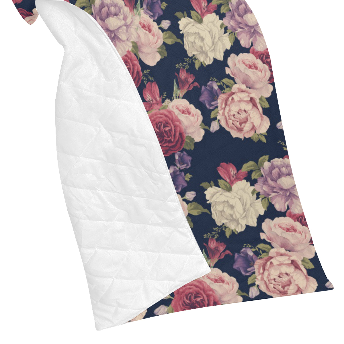 Peony Pattern Print Design PE03 Premium Quilt