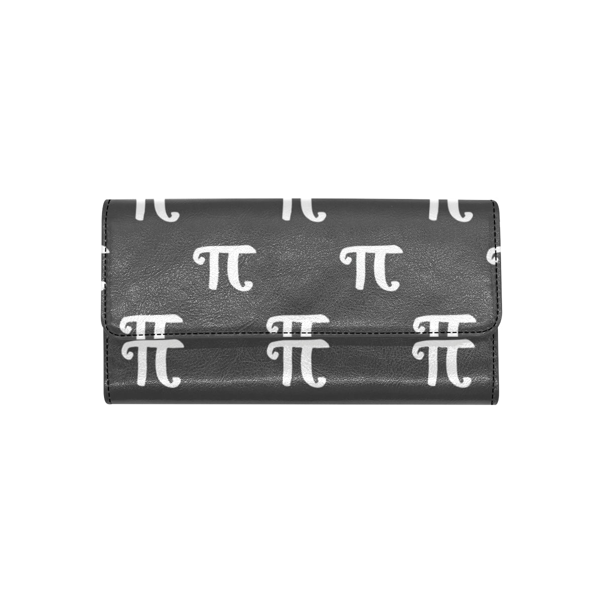 Pi Day Pattern Print Design A01 Women's Trifold Wallet