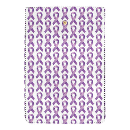 Pancreatic cancer Pattern Print Design A01 Women's Trifold Wallet