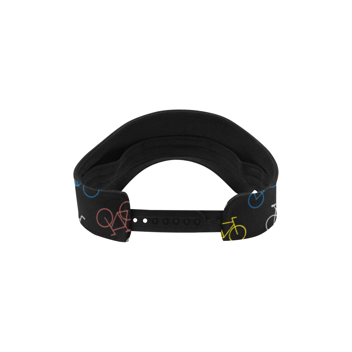 Bicycle Pattern Print Design 03 Unisex Sun Visor