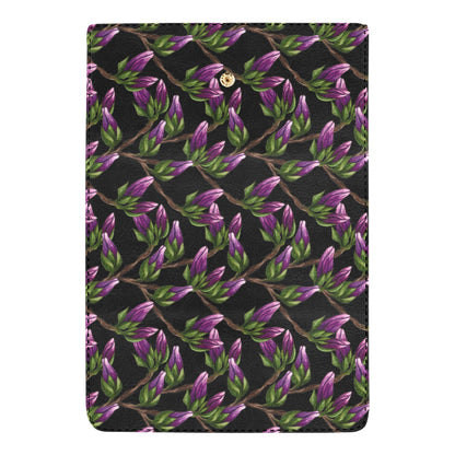 Magnolia Pattern Print Design MAG010 Women's Trifold Wallet
