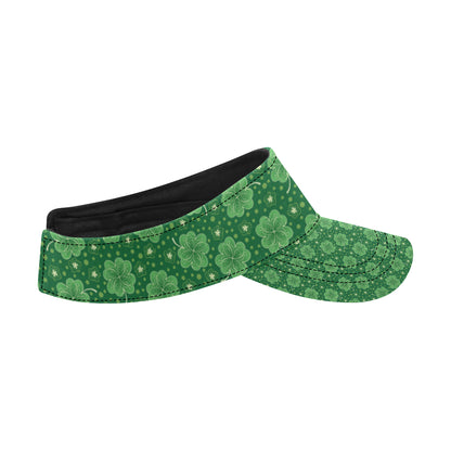 Shamrock Design Print Unisex Sun Visor
