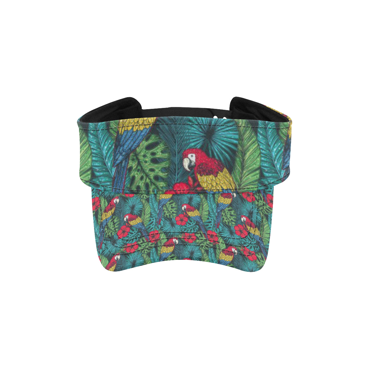 Parrot Pattern Print Design A05 Unisex Sun Visor