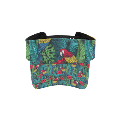 Parrot Pattern Print Design A05 Unisex Sun Visor