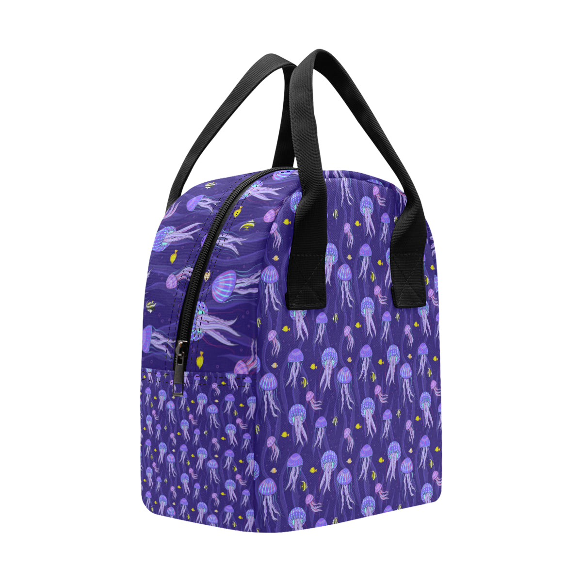 Jellyfish Style Print Insulated Lunch Bag