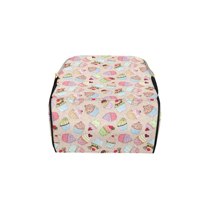 Cupcake Pattern Print Design CP06 Diaper Bag Backpack