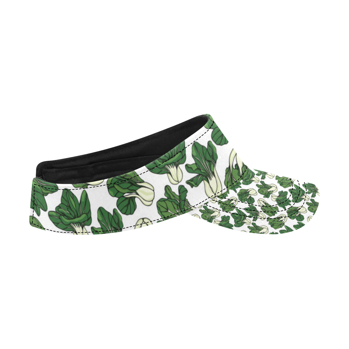 Bok Choy Pattern Print Design 02 Unisex Sun Visor