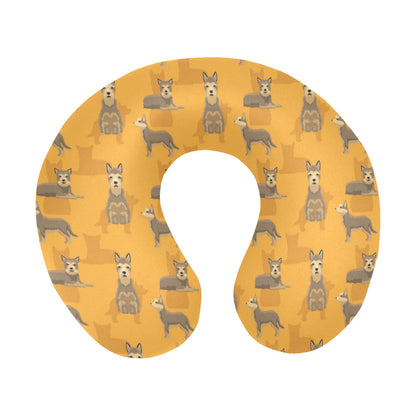 Berger Picard Pattern Print Design 01 U-Shaped Travel Neck Pillow