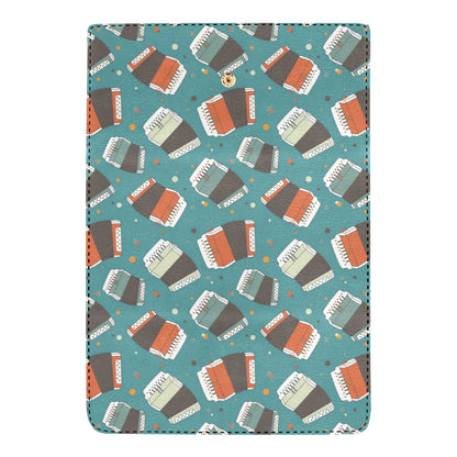 Accordion Pattern Print Design 02 Women's Trifold Wallet