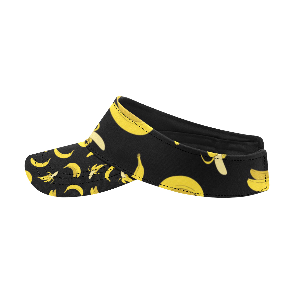 Banana Pattern Print Design BA05 Unisex Sun Visor