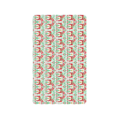 Swedish Dala Style Pattern Rubber Doormat