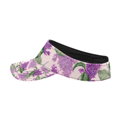 Lilac Pattern Print Design LI02 Unisex Sun Visor