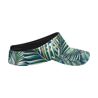 Sun Spot Tropical Palm Leaves hower Curtain Unisex Sun Visor