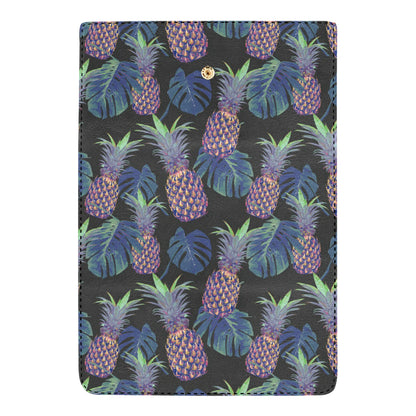 Pineapple Pattern Print Design PP04 Women's Trifold Wallet
