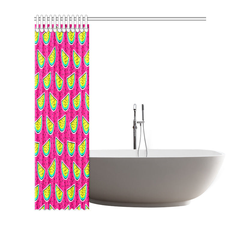 Watermelon Pattern Print Design WM04 Shower Curtain