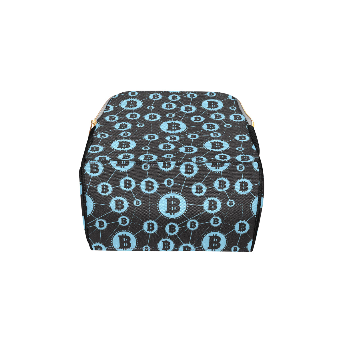 Cryptocurrency Pattern Print Design 02 Diaper Bag Backpack
