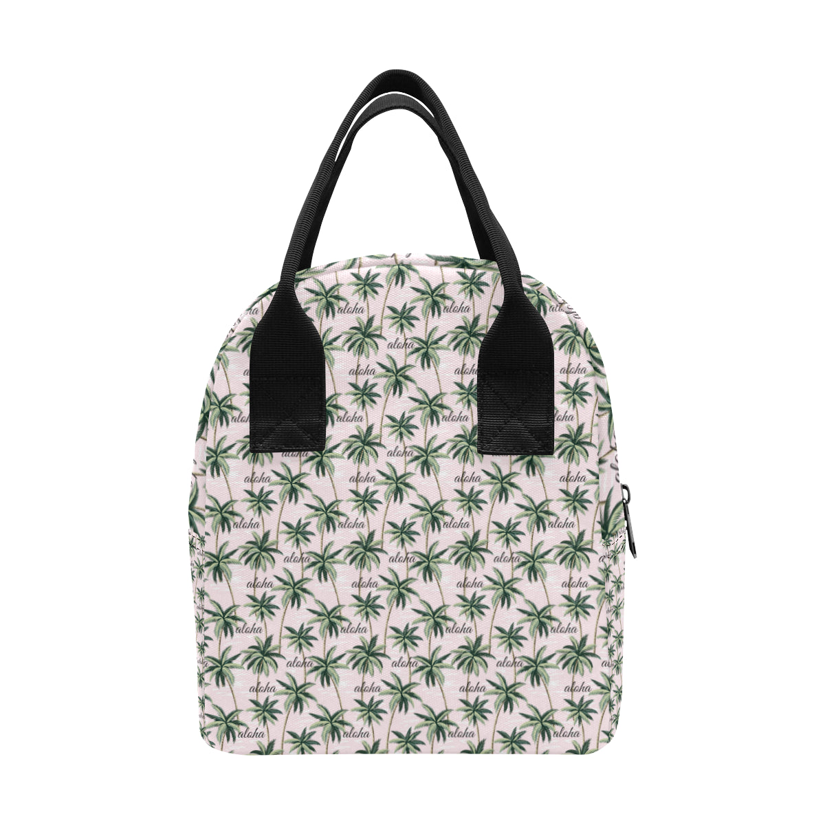 Aloha Beach Pattern Design Themed Print Insulated Lunch Bag