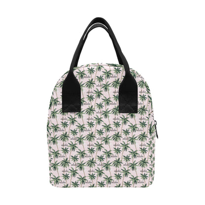 Aloha Beach Pattern Design Themed Print Insulated Lunch Bag