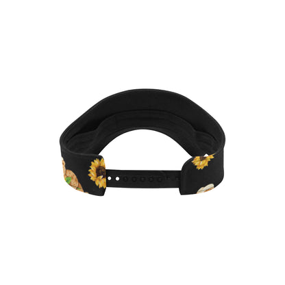Sunflower Pattern Print Design SF016 Unisex Sun Visor
