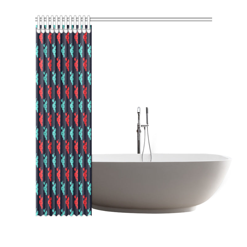 Grape Pattern Print Design GP07 Shower Curtain
