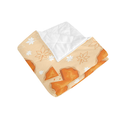 Pie Pattern Print Design A01 Premium Quilt