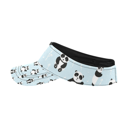 Panda Pattern Print Design A01 Unisex Sun Visor