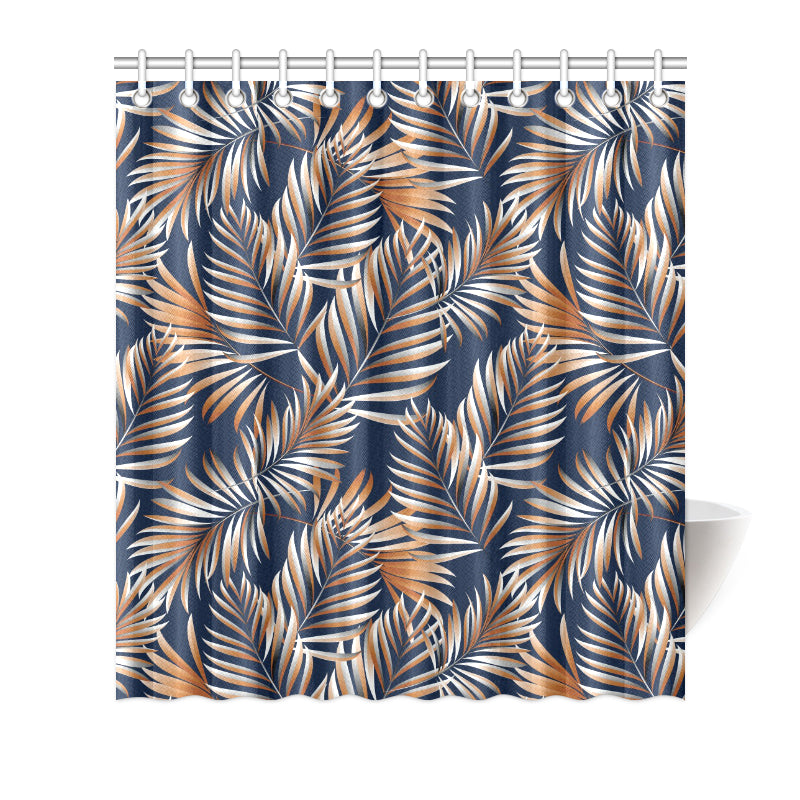 Tropical Flower Pattern Print Design TF07 Shower Curtain