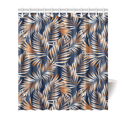 Tropical Flower Pattern Print Design TF07 Shower Curtain
