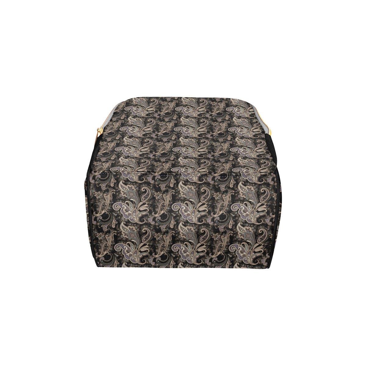 Paisley Mandala Design Print Diaper Bag Backpack