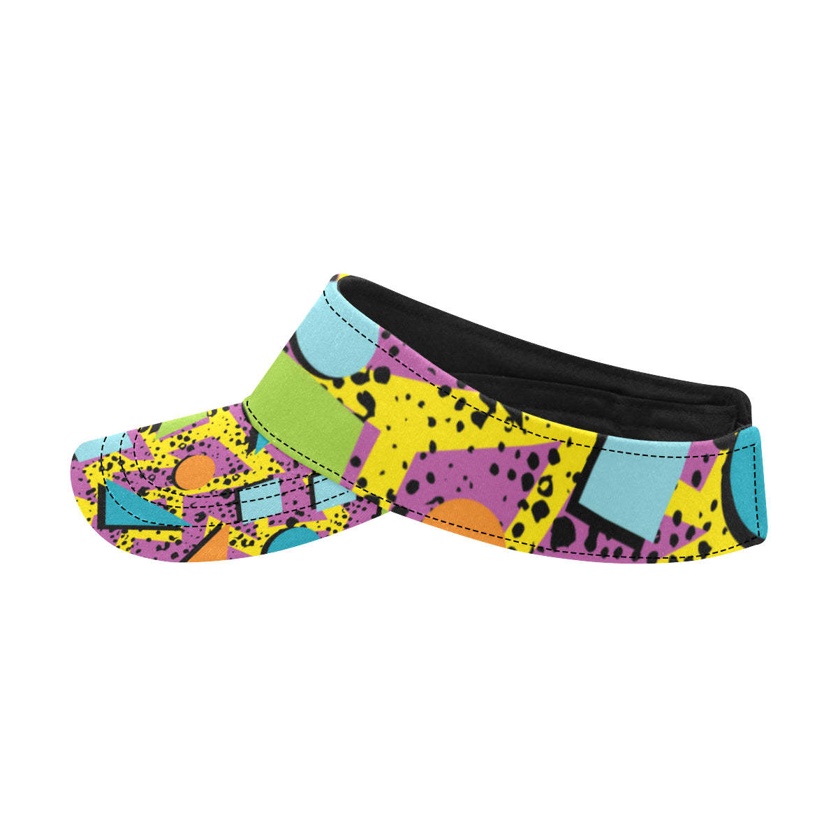 80s Pattern Print Design 1 Unisex Sun Visor