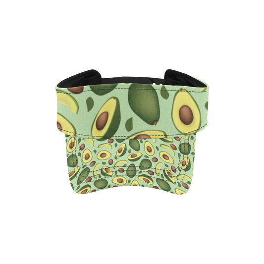 Avocado Pattern Print Design AC01 Unisex Sun Visor