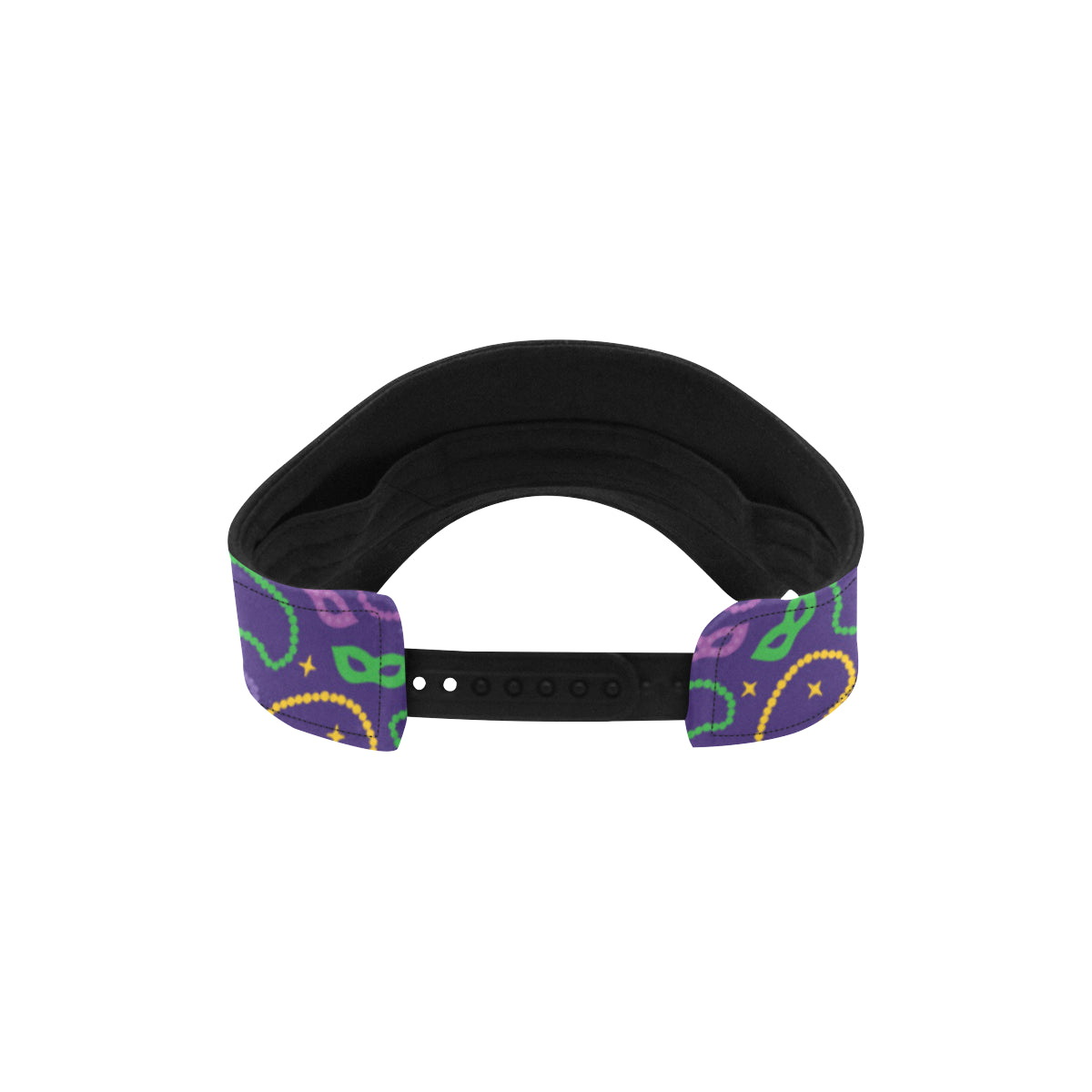 Mardi Gras Pattern Print Design 04 Unisex Sun Visor