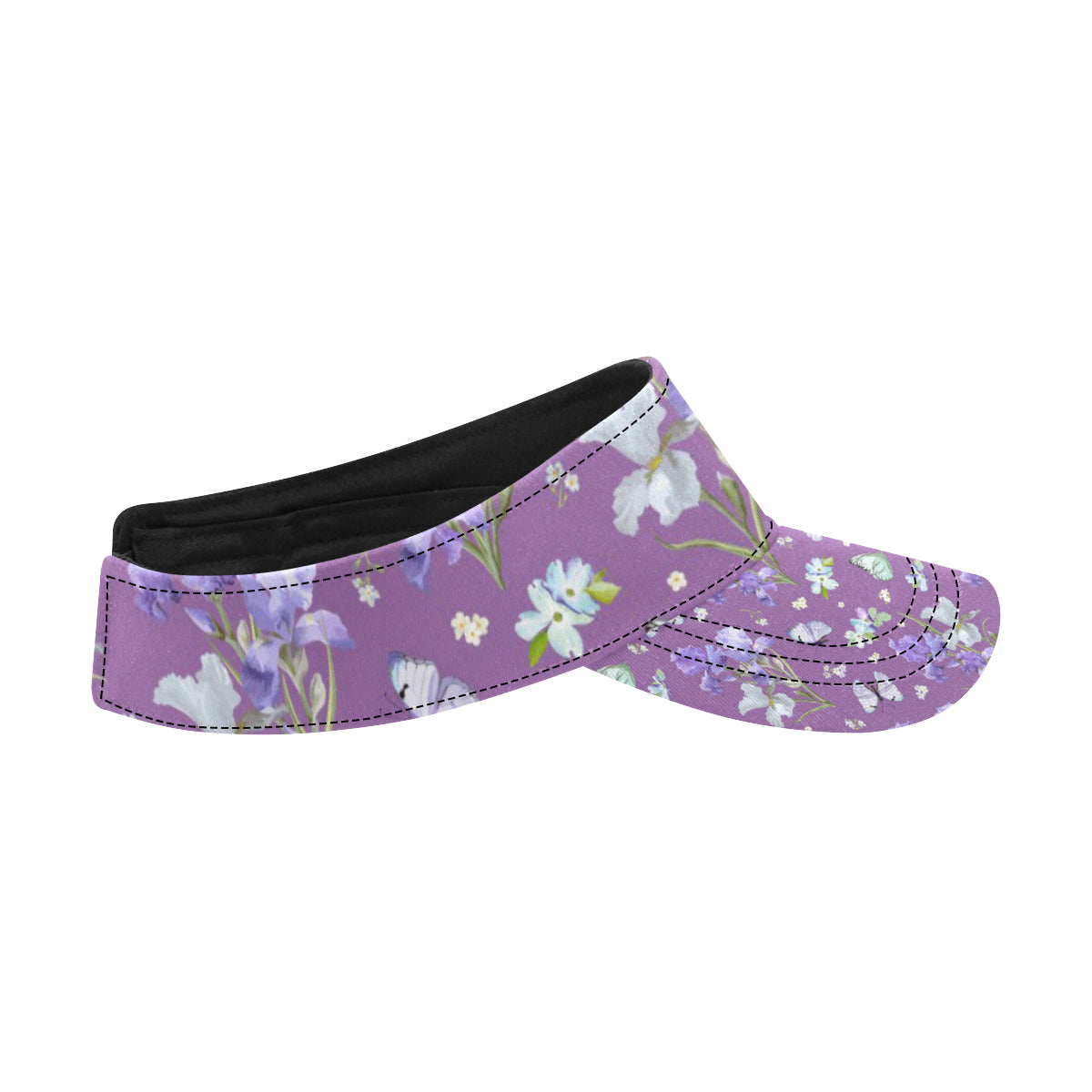 Iris Pattern Print Design IR09 Unisex Sun Visor
