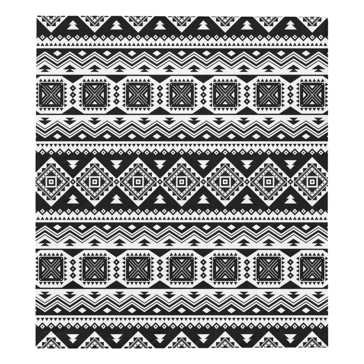 Aztec Pattern Print Design 08 Premium Quilt