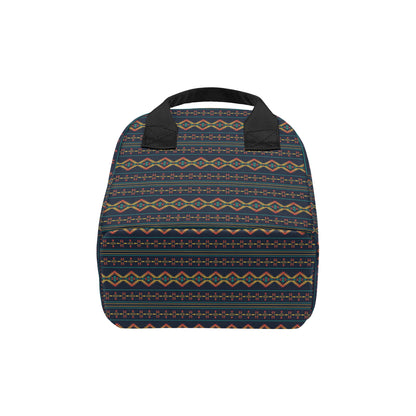 Southwest American Design Themed Print Insulated Lunch Bag