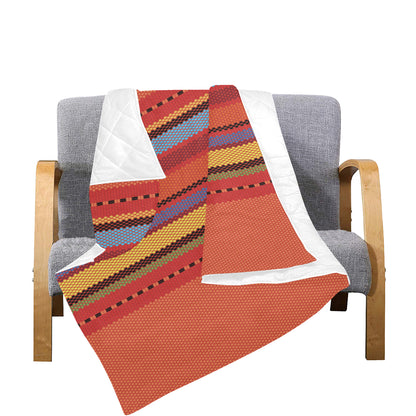 Mexican Pattern Print Design 05 Premium Quilt