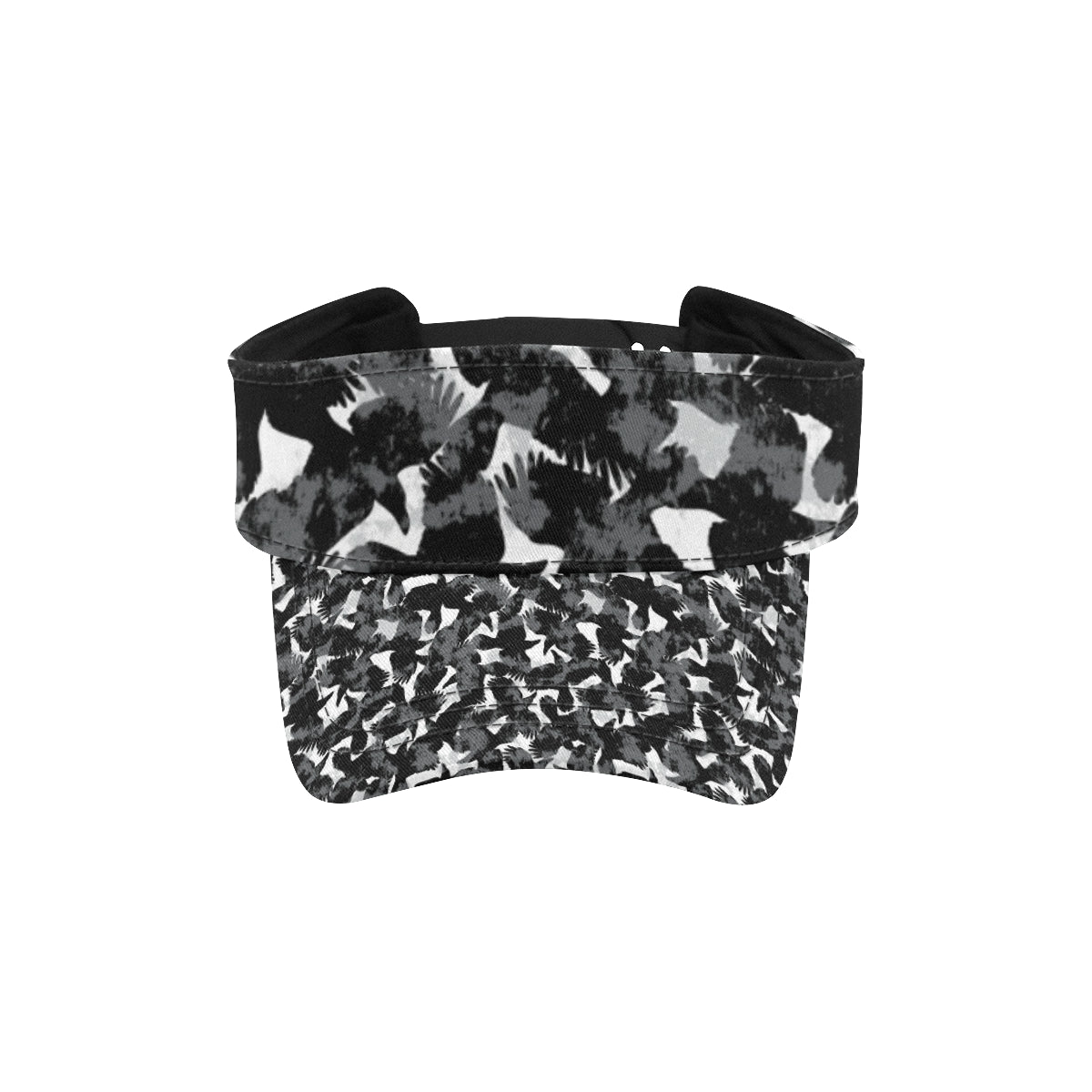 Crow Pattern Print Design 01 Unisex Sun Visor